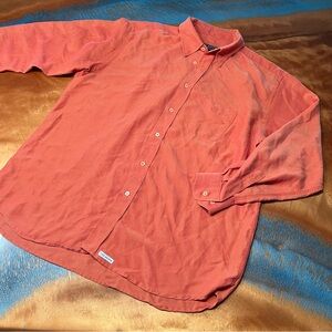 Ted Baker London button down Orange pink Shirt XL or 5
